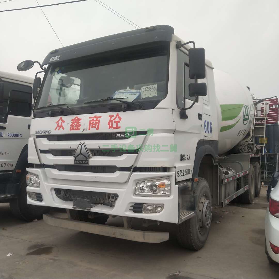 出售二手 豪沃水泥攪拌車14方可分期