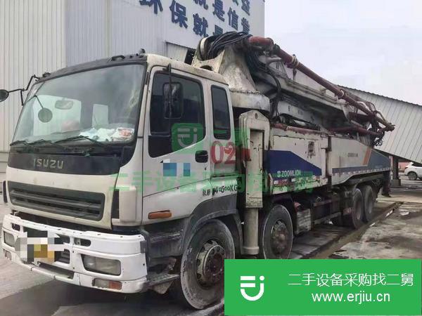 天津出售二手中聯(lián)52米泵車手續(xù)齊全大排量性能嘎嘎的