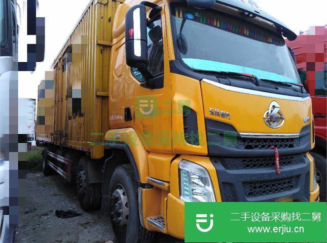 江西出售二手東風柳汽240馬力9.6米廂式貨車