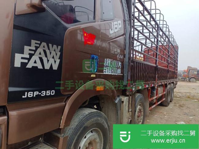 江西出售二手一汽解放J6P/350馬力國五貨車