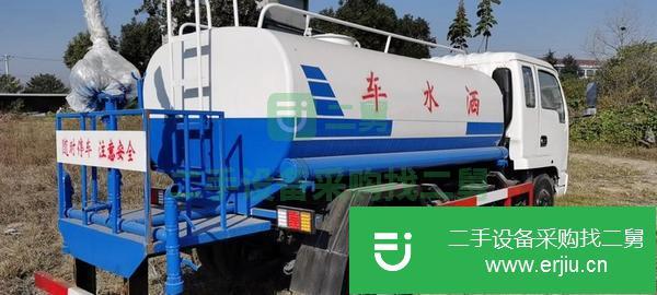 湖北出售二手躍進5方灑水車朝柴120馬力