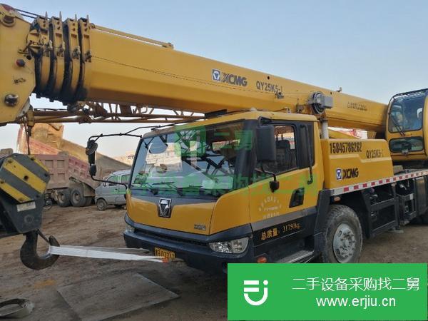 黑龍江出售二手徐工25k5-1汽車吊