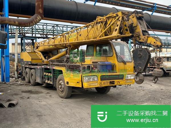 山東出售二手徐工25噸吊車