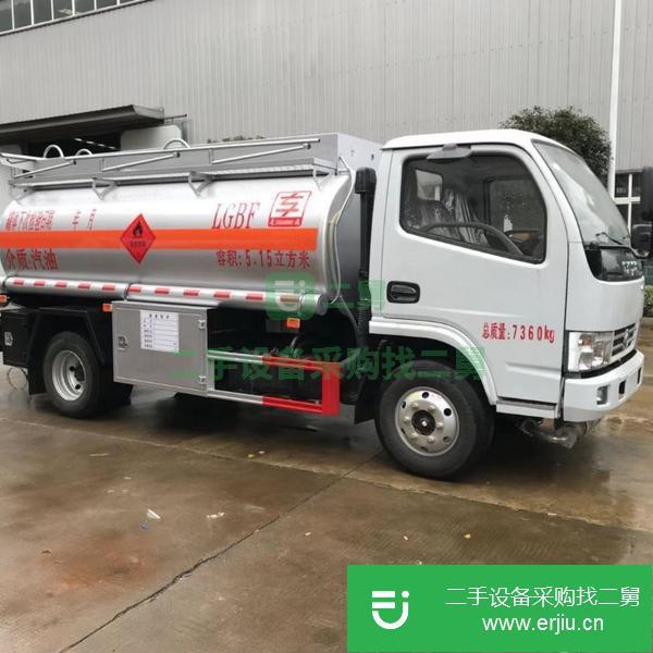 山東出售二手東風多利卡5噸油罐車