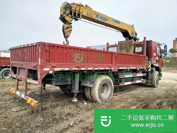 湖北出售二手徐工8噸隨車吊