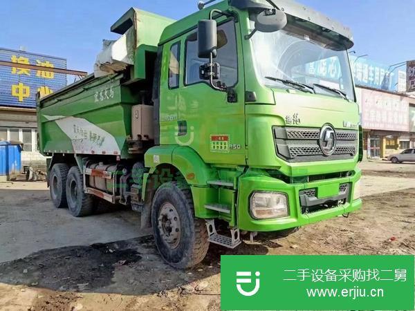 山西出售二手18年4月德龍自卸車5.6米大箱