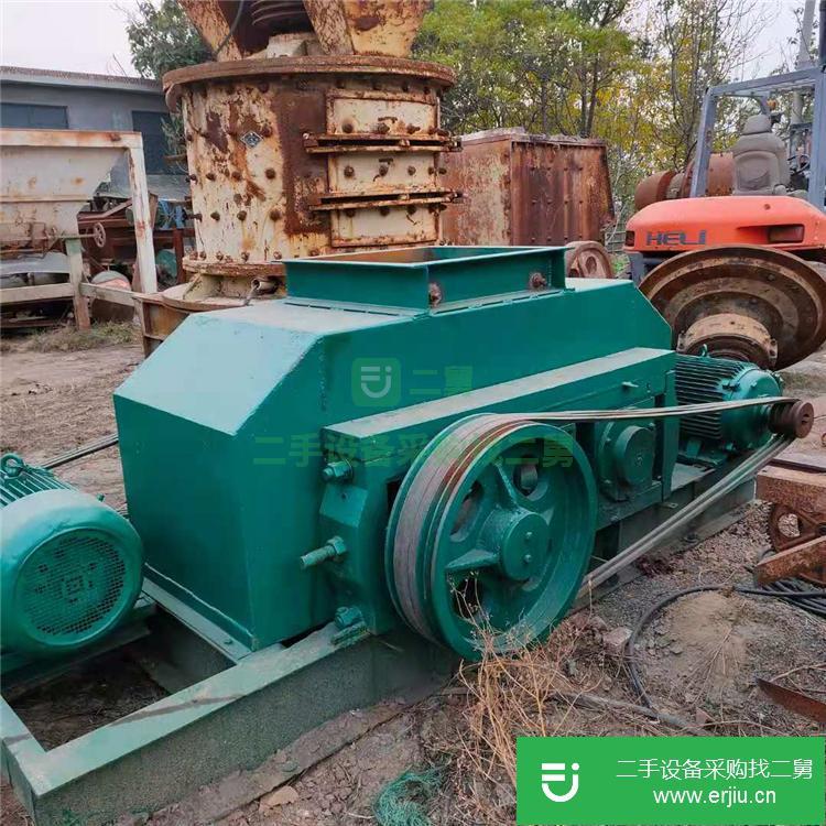 河南出售二手對輥破碎機