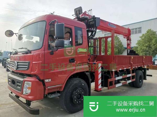 北京出售二手東風D912駕駛室8噸單橋隨車吊