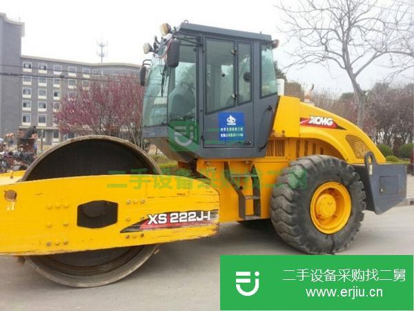 黑龍江出售二手徐工22噸壓路機九成新