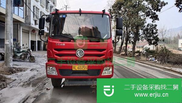 湖北出售二手東風4.5米160馬力自卸車車無事故