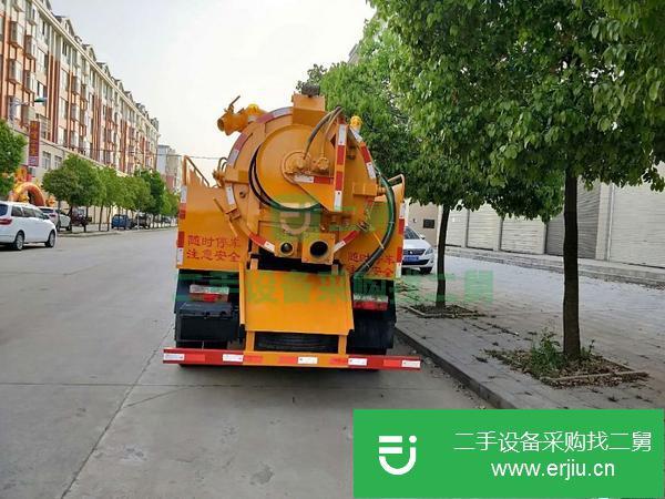 重慶出售二手東風多利卡8方清洗吸污車