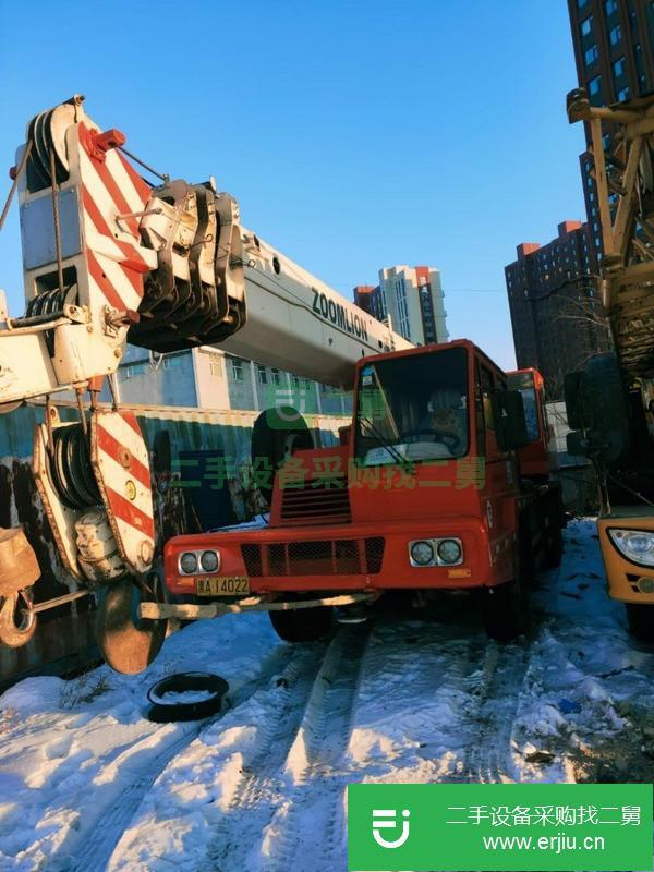 吉林出售二手05浦沅25噸汽車吊