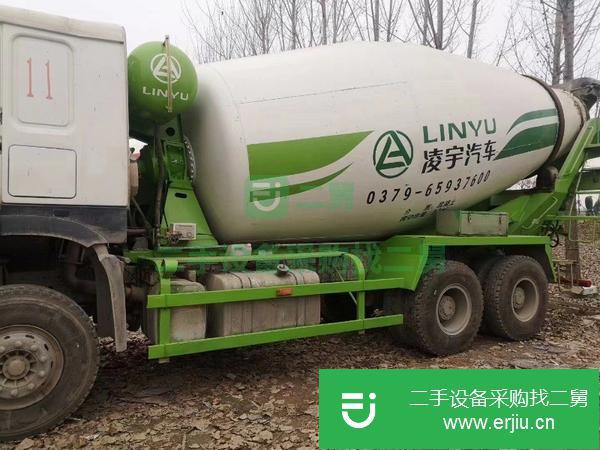 河北出售二手豪沃大14方攪拌車國五