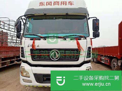 江西出售二手東風(fēng)天龍國(guó)四前四后四245馬力箱式貨車(chē)