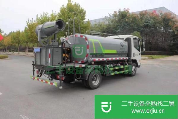 山東出售二手福田國六全柴115灑水車5方