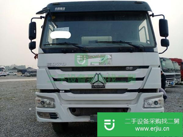山東出售二手17年豪沃國五大12方攪拌車