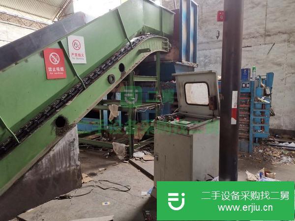 江西出售二手帶門廢紙塑料瓶打包機