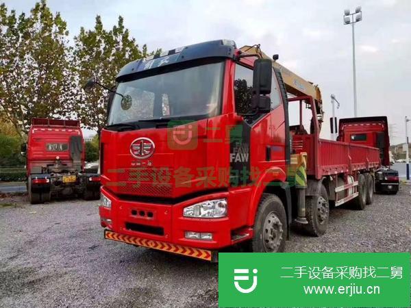 貴州出售二手19年4月徐工12噸隨車吊