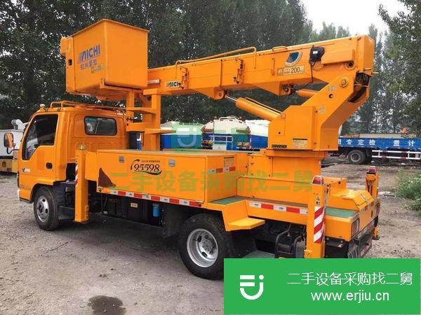 河南出售二手五十鈴17米高空作業車