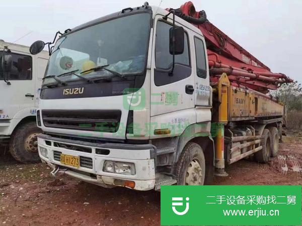 湖南出售二手三一37米泵車
