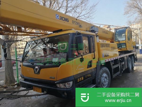 黑龍江出售二手徐工25k5-1汽車吊