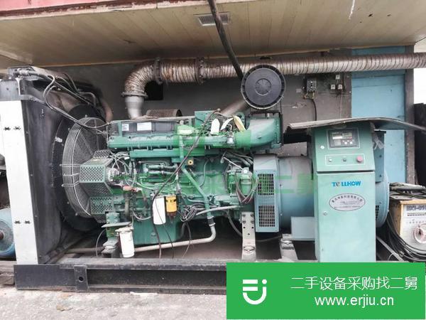 河北出售二手沃爾沃500千瓦發電機