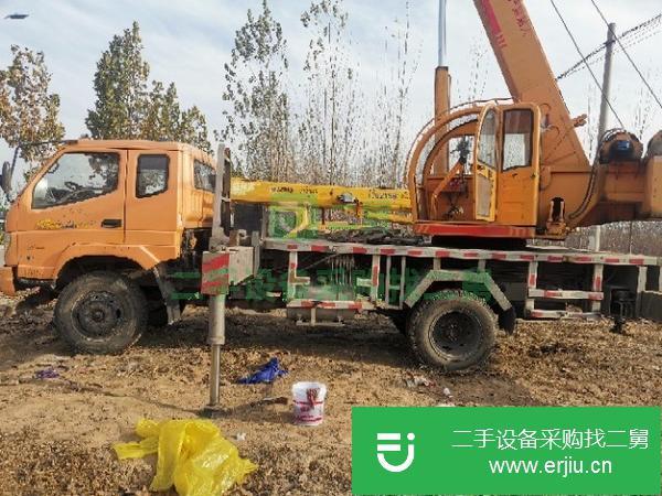 河南出售二手17年唐俊十噸汽車吊
