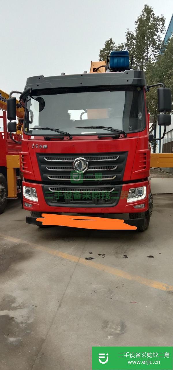 河北出售二手12噸后八輪隨車吊