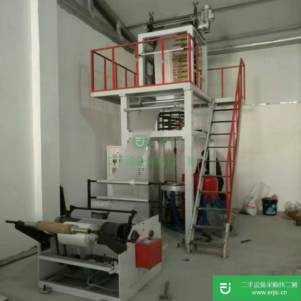 浙江出售二手SJ55-800型塑料吹膜機(jī)