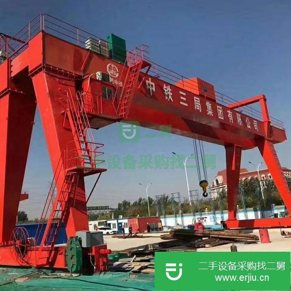 山東出售二手單梁橋式門式起重機
