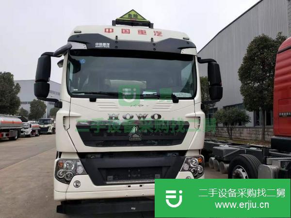 陜西出售二手重汽HOWO前四后八油罐車