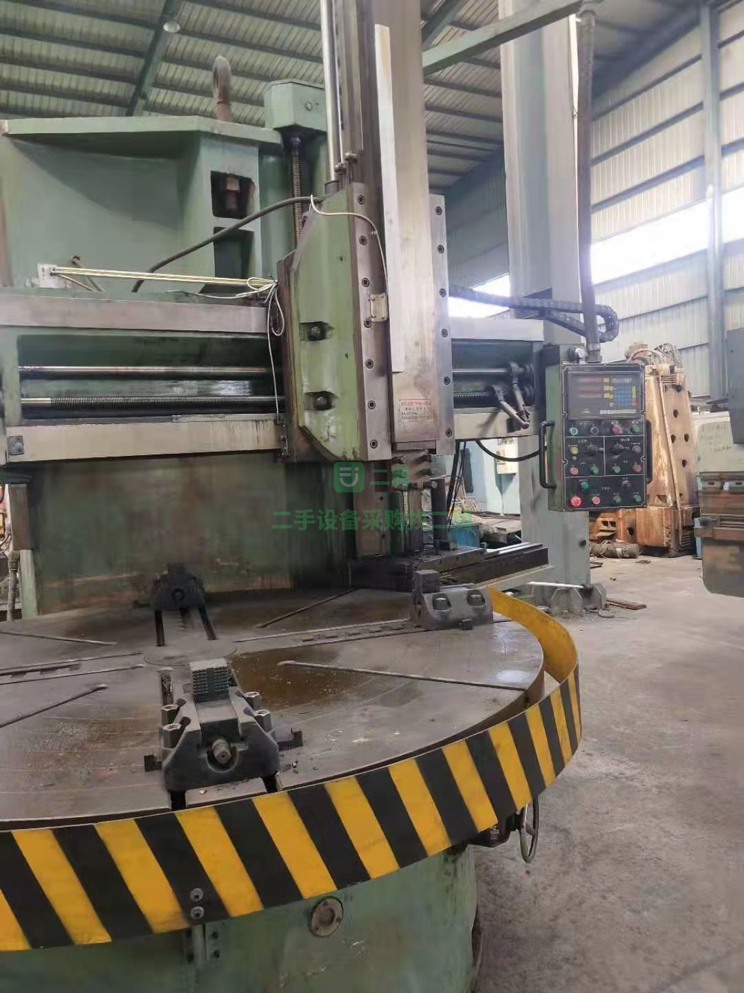 出售一臺立車:立式車床:二手機床:二手立車5125E加工高度1.4米