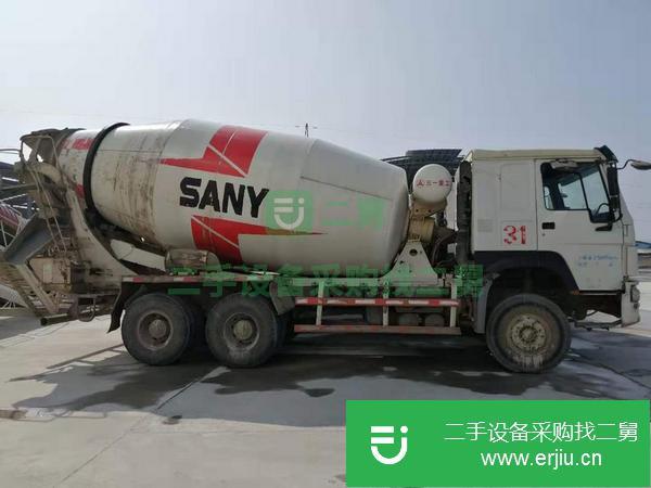四川出售二手15年豪沃大十二方國四攪拌車