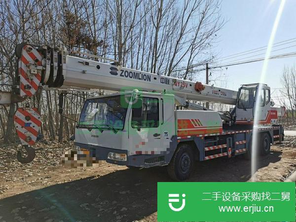 山東出售二手中聯25V吊車手續齊全