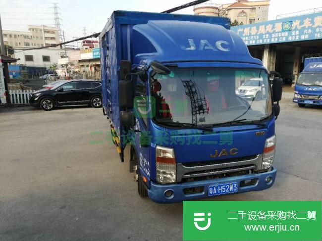 廣東出售二手江淮新帥鈴廂式貨車