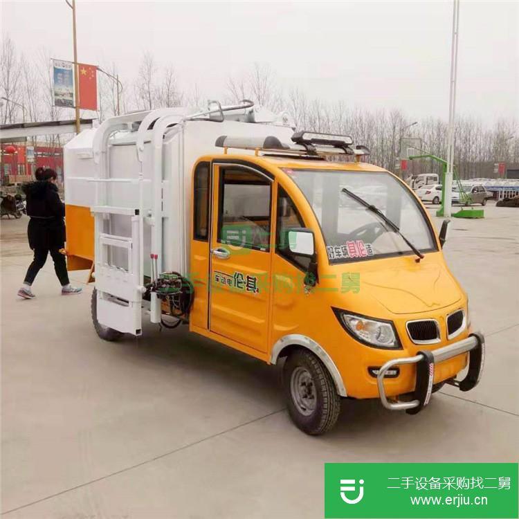 山東出售二手不銹鋼箱體電動垃圾車