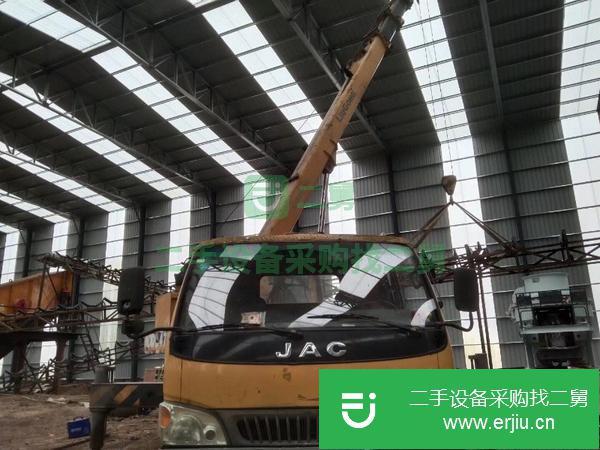 山東出售二手11年柳工八噸四節臂汽車吊
