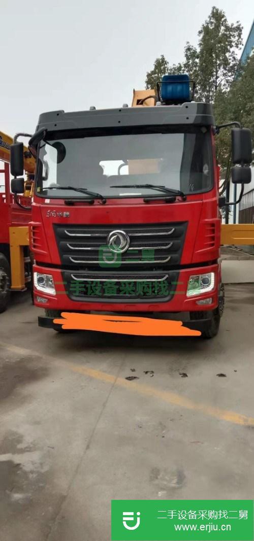 山東出售二手東風F5后八輪隨車吊