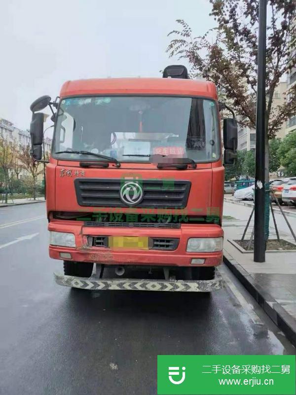 湖北出售二手東風小三軸隨車吊