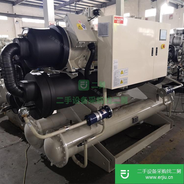 上海出售二手HLW-260.1工業水冷螺桿冷水機