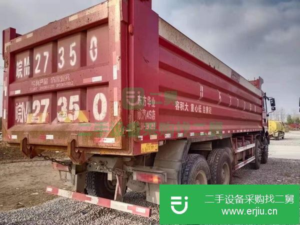 山東出售二手18年德龍自卸車 國五