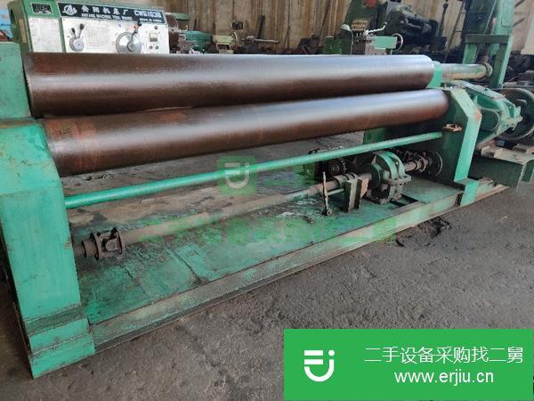 山東出售二手16*2500自動卷板機安裝少用接電干活