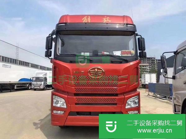 廣東出售二手解放6系JH69.6米自動擋冷藏車