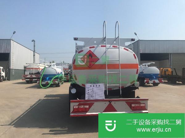 河北出售二手5噸油罐車包上牌國(guó)五朝柴156馬力