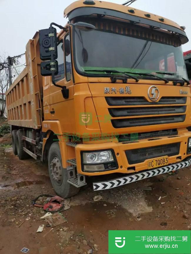廣東出售二手陜汽重卡德龍F3000后八輪自卸車