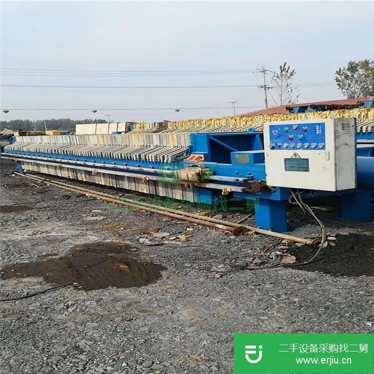 山東出售二手污泥脫水壓濾機