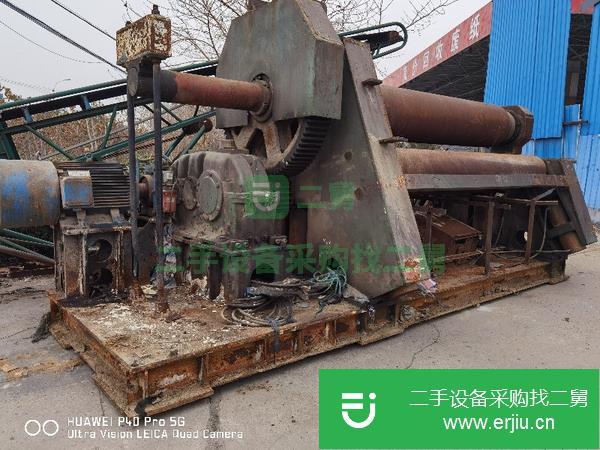 北京出售二手實心W12-40*3100液壓全自動四棍卷板機