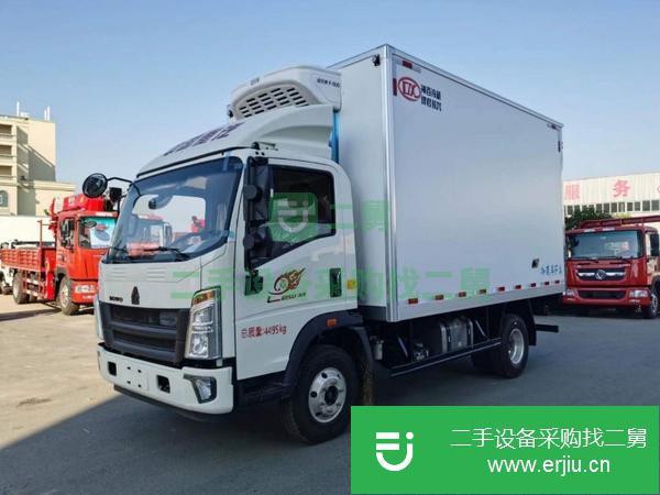廣西出售二手重汽豪沃4.2米冷藏車可分期