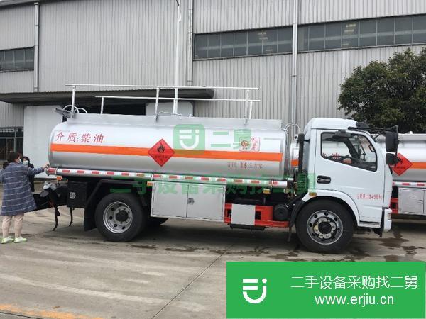山東出售二手東風玉柴8噸油罐車國六