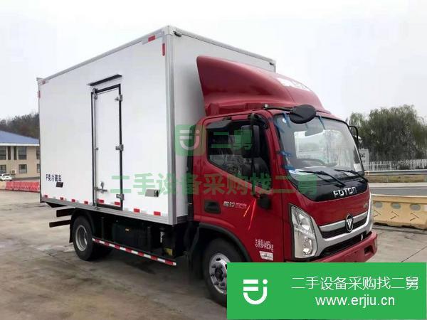 浙江出售二手福田奧鈴自動擋冷藏車